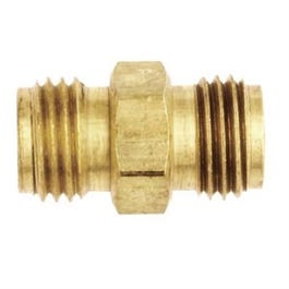 Air Compressor Hose Fitting, Hex Nipple, 1/4  NPS x 1/4-In. NPS, 2-Pk.