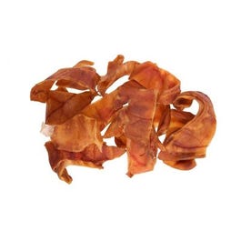 Dog Treats, Natural Pig Ear, 8-oz.